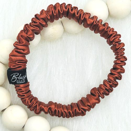 Blush Silks - Pure Mulberry Silk Mini Scrunchies