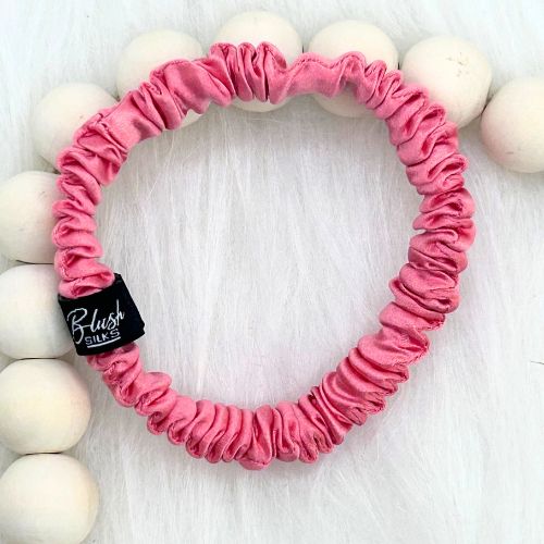 Blush Silks - Pure Mulberry Silk Mini Scrunchies