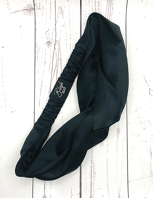 Onyx - Blush Silks - Pure Mulberry Silk Headband