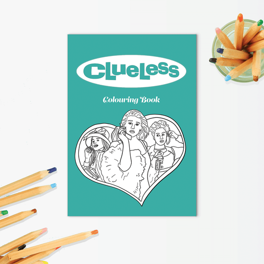 Clueless Colouring Book