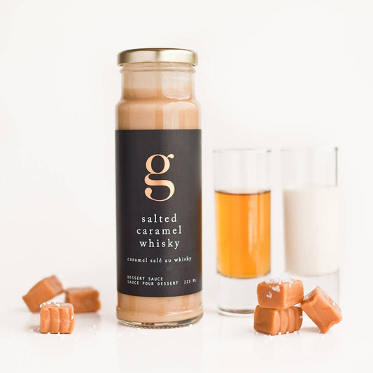 Salted Caramel Whisky Dessert Sauce