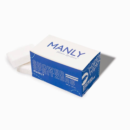 Happy Hippo-Manly - Shower Spritzer (Box of 7)