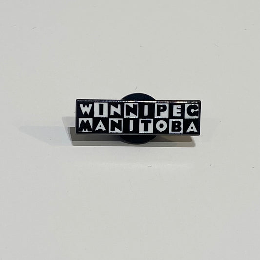 Winnipeg Manitoba Cartoon Network Pin