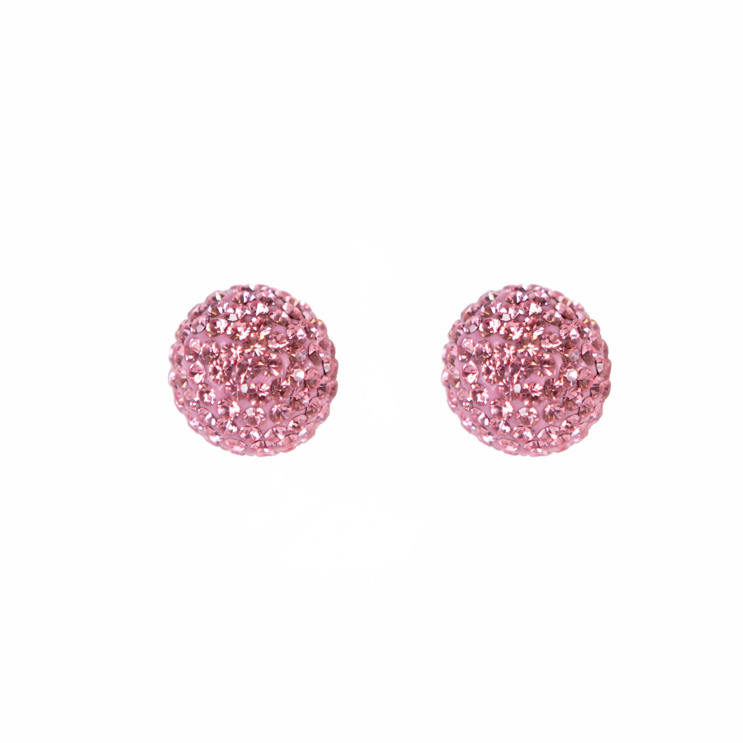 Radiance Studs Pink Quartz Earrings