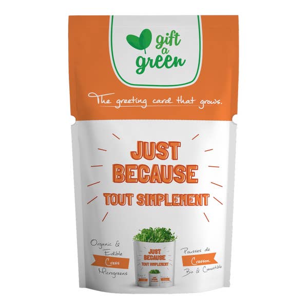 Gift-A-Green Microgreen Greeting Cards