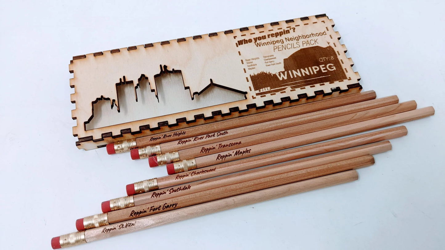 Erlenmeyer Designs Pencils (8-pack)