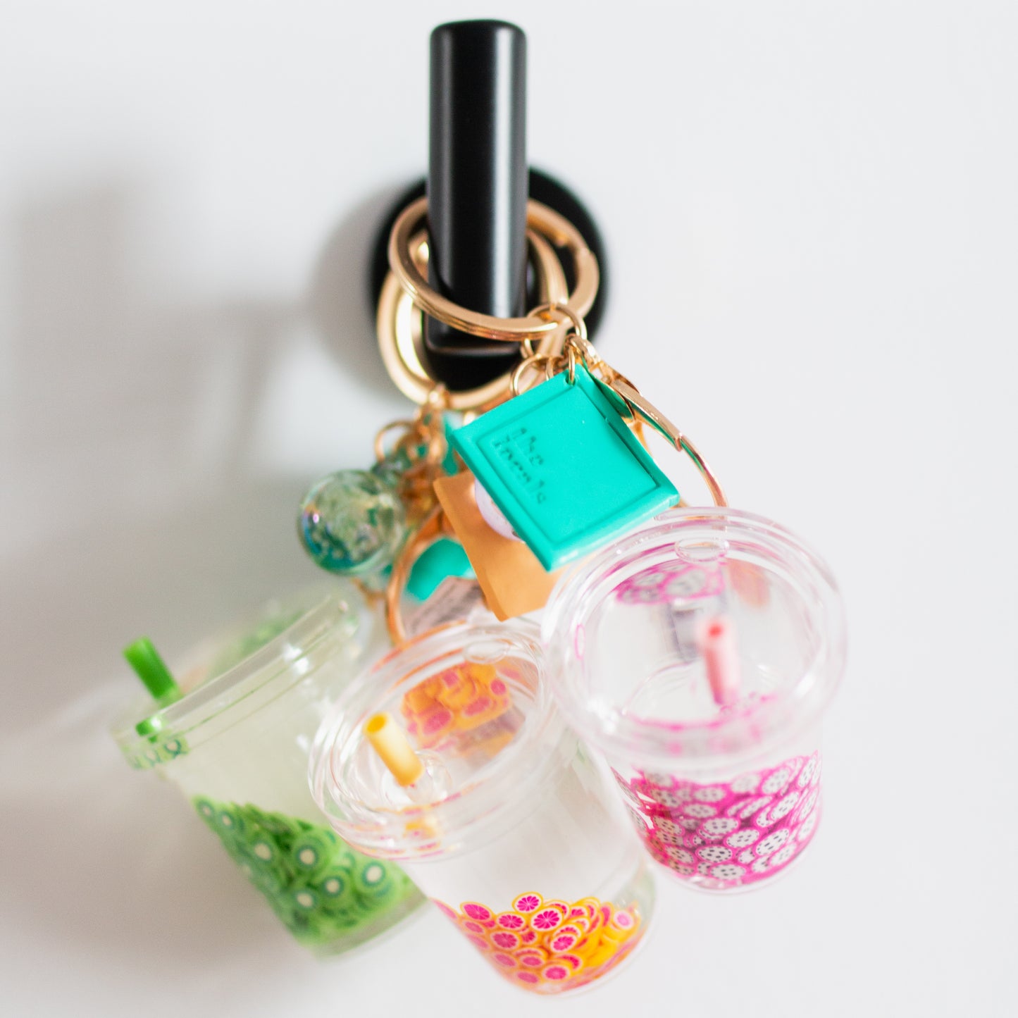 Local Mini Bubble Tea Keychain
