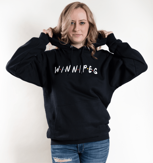 Winnipeg Friends Black Hoodie