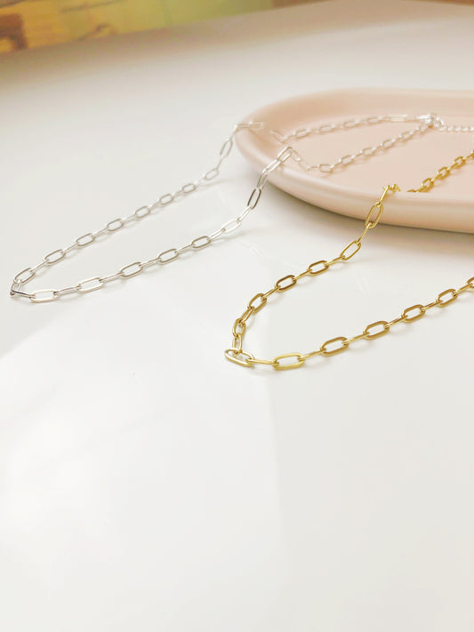 Paperclip Chain Necklace