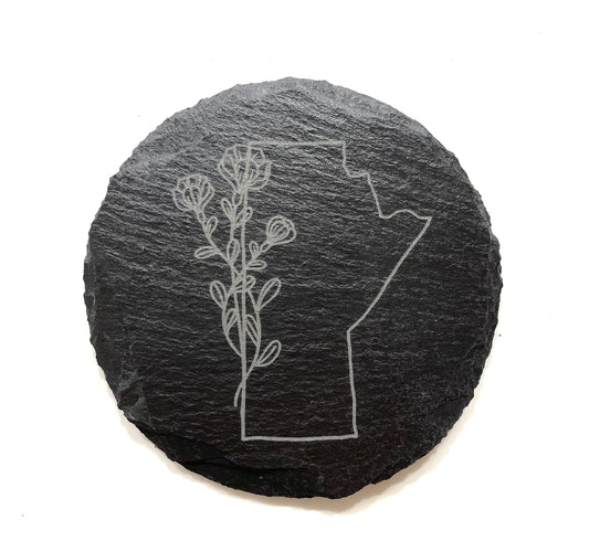 Slate Manitoba Coaster